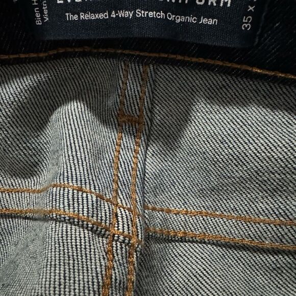 Everlane The Relaxed 4-Way Stretch Organic Jean | Uniform - Picture 12 of 14